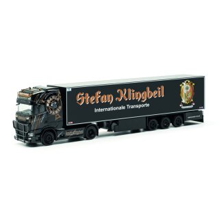 Herpa 317542 Scania CS 20 HD Kühlkoffer-Sattelzug, St. Klingbebeil  Maßstab 1:87