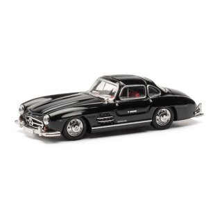 Herpa 421089 Mercedes Benz 300 SL Flügeltürer, schwarz  Maßstab 1:87