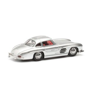 *Herpa 430975 Mercedes Benz 300 SL Flügeltürer, silbermetallic  Maßstab 1:87