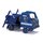 *Busch 42235 Multicar M26 Absetzkipper, THW, 1991  Maßstab 1:87