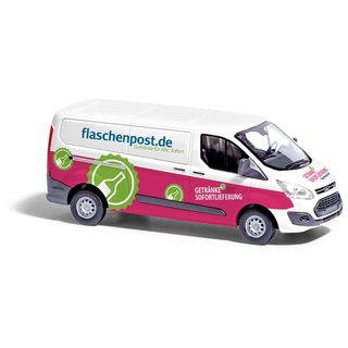 *Busch 52437 Ford Transit Custom Kasten, Flaschenpost, 2012  Maßstab 1:87