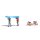 Busch 79817 A-Set: Boot tragen  Spur H0