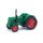 Busch 211006810 Traktor Famulus, Grün, rote Felgen Spur TT