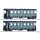 Tillig 13996 Personenwagenset der DR, bestehend aus zwei Personenwagen KB4ip, Ep. III  Spur H0m
