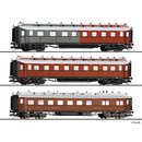 Tillig 01085 3er Set Personenwagen, Preußischer...
