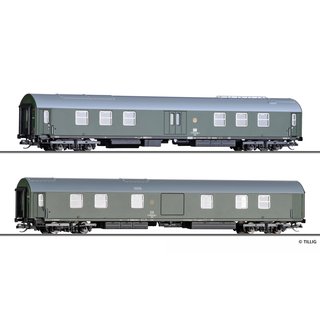 Tillig 01086  2er Set, Salonwagenzug 5, DR, Ep.IV  Spur TT