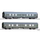 Tillig 01086  2er Set, Salonwagenzug 5, DR, Ep.IV  Spur TT