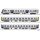 Tillig 01087 3er Set Personenwagen mit Steuerwagen, Nord-Ostsee-Bahn, Ep.VI Spur TT