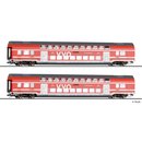 Tillig 01093 2er Set Doppelstockwagen, VVO, S-Bahn...