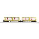 Tillig 18074 Containertragwagen, DBAG, Ep.IV  Spur TT