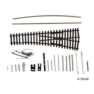 Tillig 83435 EW1 Bausatz rechts 15°  Spur TT