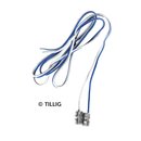 Tillig 83956 Bettungsgleis grau Schienenverbinder mit...