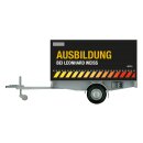 Herpa 952392 Ausbildungsanhänger, Leonhard...