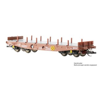 Hädl 113450-3 Flachwagen Rmms 3960, Wagennummer: 1611-7 Spur TT