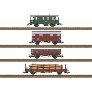 Trix T24140 Güterwagen-Set Nebenbahn, DB, Ep. III  Spur H0