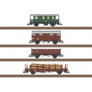 Trix T24140 Güterwagen-Set Nebenbahn, DB, Ep. III...