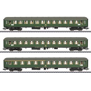 Märklin 43936  Schnellzugwagen-Set zum Postwagen, DB, Ep. IV  Spur H0