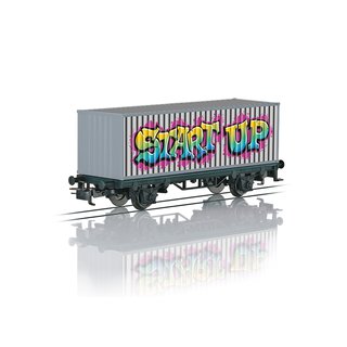 Märklin 44831 Start up - Containerwagen Graffiti  Spur H0