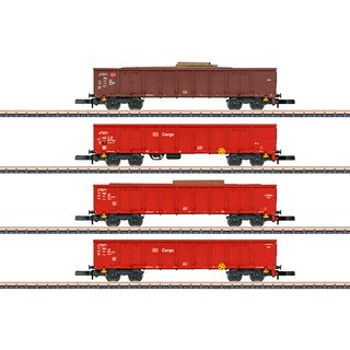 Märklin 82542 Hochbordwagen-Set Eanos Schrottzug, DB AG, Ep. V  Spur Z
