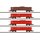 Märklin 82542 Hochbordwagen-Set Eanos Schrottzug, DB AG, Ep. V  Spur Z