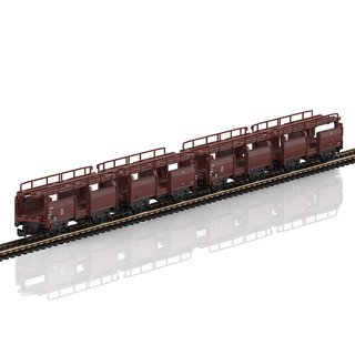 Märklin 86235  Autotransport-Wagenp.Off 52, DB, Ep. III  Spur Z