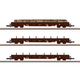 Märklin 86684  Rungenwagen-Set, ÖBB, Ep. IV  Spur Z