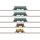 Märklin 87503  Wagen-Set Rüganer Bäder-PmG, DR, Ep. III  Spur Z