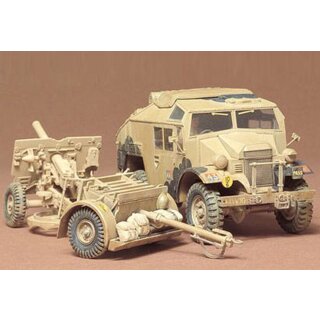 Tamiya 300035044 1:35 WWII Brit.25Pdr Feldgesc