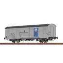 BRAWA 49928 Spur H0 Gedeckter Güterwagen Glmms, DR,...