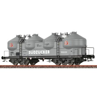 BRAWA 50317 Spur H0 Staubbehälterwagen Uacs 946, DB, Ep.IV, Südzucker