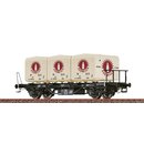 BRAWA 50917 Spur H0 Behltertragwagen BTs30, DB, Ep.III,...