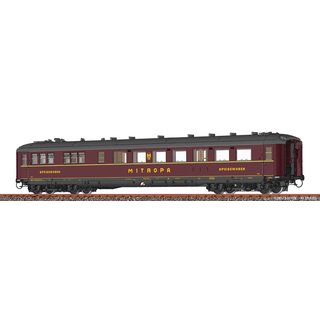 BRAWA 51068 Spur H0 Speisewagen WR4ü-39, MITROPA, DR, Ep.III