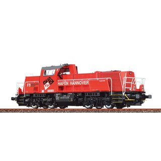 BRAWA 70110 Spur H0 Diesellok 261 312-3 Gravita, Städtische Häfen Hannover, Ep.VI, DC-Sound-Extra