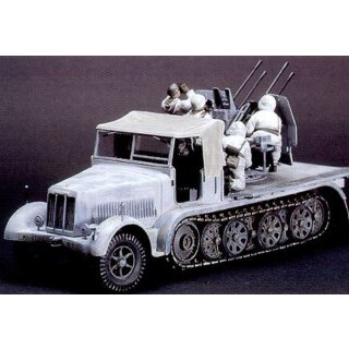 Tamiya 300035050 1:35 WWII Dt.Halbkette m.Vier