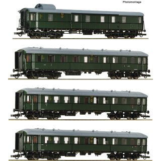 Roco 6200056 4-tlg. Set 1: Zwickauer Traditionszug, DR, Ep. IV  Spur H0