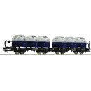 Roco 6600053 Doppeltragwageneinheit, DB, Birkel, Ep. IV...