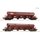 Roco 77036 2-tlg. Set: Schwenkdachwagen, DB, Ep. IV  Spur H0