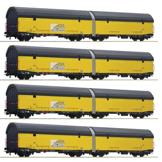 Roco 77049 4-tlg. Set: Autotransport, ARS Altmann, Ep. VI Spur H0