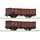 Roco 6600058 2-tlg. Set: Offene Güterwagen, PKP, Ep. IV  Spur H0