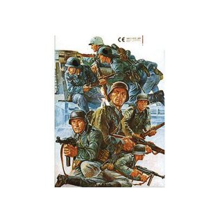 Tamiya 300035061 1:35 WWII Fig.-Set Dt. Pz Gre