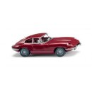 Wiking 080303 Jaguar E-Type Coupé  - purpurrot...