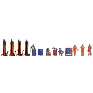 Noch 35900 Figuren-Themenwelt, Bahnbetriebswerk, 3D Druck  Maßstab N