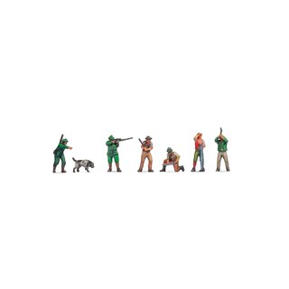 Noch 44503 Jäger und Holzfäller, 3D-Master Figuren  Maßstab Z