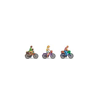 Noch 44532 Fahrradfahrer, 3D-Master Figuren  Maßstab Z