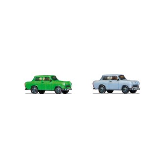Noch 44601 Trabant 601 (2 Stück) 3D-Master Fahrzeuge  Maßstab Z