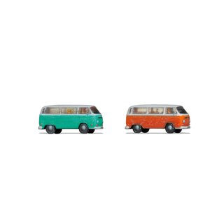 Noch 44604 Volkswagen T2 (2 Stück) 3D-Master Fahrzeuge  Maßstab Z