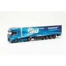 Herpa 955423 DAF XG+ Gardinenplanensattelzug, Fahrner...
