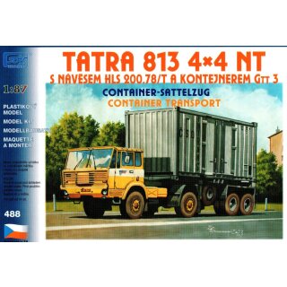 SDV 10488 Bausatz Tatra 813 4x4 TN, HLS 200.78/T,Container  Maßstab 1:87