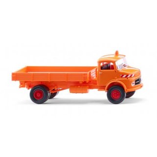 Wiking 089506  MB LAK 710 Pritschenkipper, kommunalorange  Maßstab 1:87