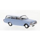 Brekina 19475 Ford Taunus P3 Turnier, hellblau/weiß...